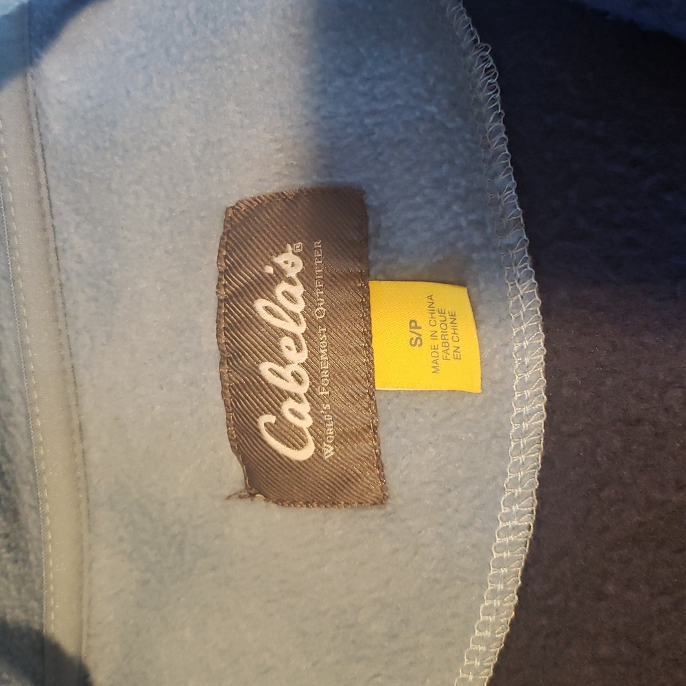 Cabela's Women's Blue Fleece Jacket - Picture 4 of 4